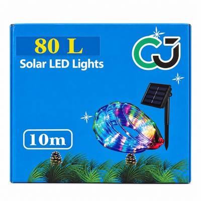 CJ Solar LED Rope Lights 10m – 80 LEDs – Cool White