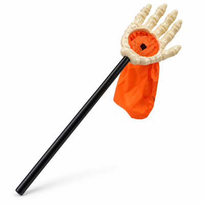 Halloween Skeleton Hand Trick-or-Treat Candy Bag