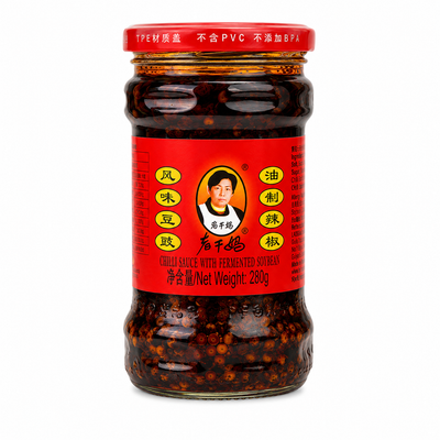 Lao Gan Ma Chilli Sauce with Fermented Soybean 280g
