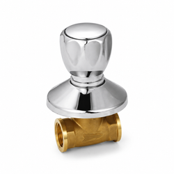 2-Piece Concealed Stop Tap Set – Chrome Finish