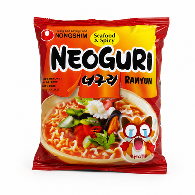 Nongshim Neoguri Seafood & Spicy Ramyun – 120g