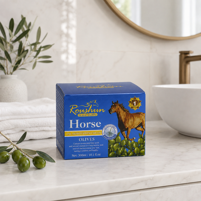 Roushun Horse Anti-Hair Loss Treatment with Olives