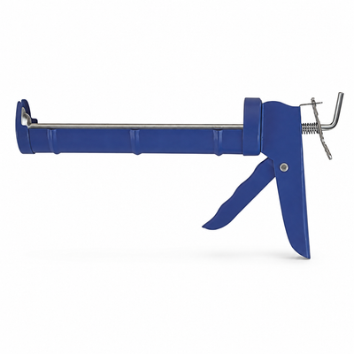 Manual Skeleton Frame Caulking Gun – Blue