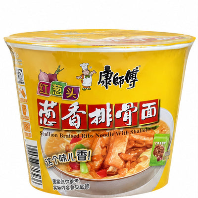 Kang Shi Fu Scallion Braised Ribs Instant Noodles | MrPanda